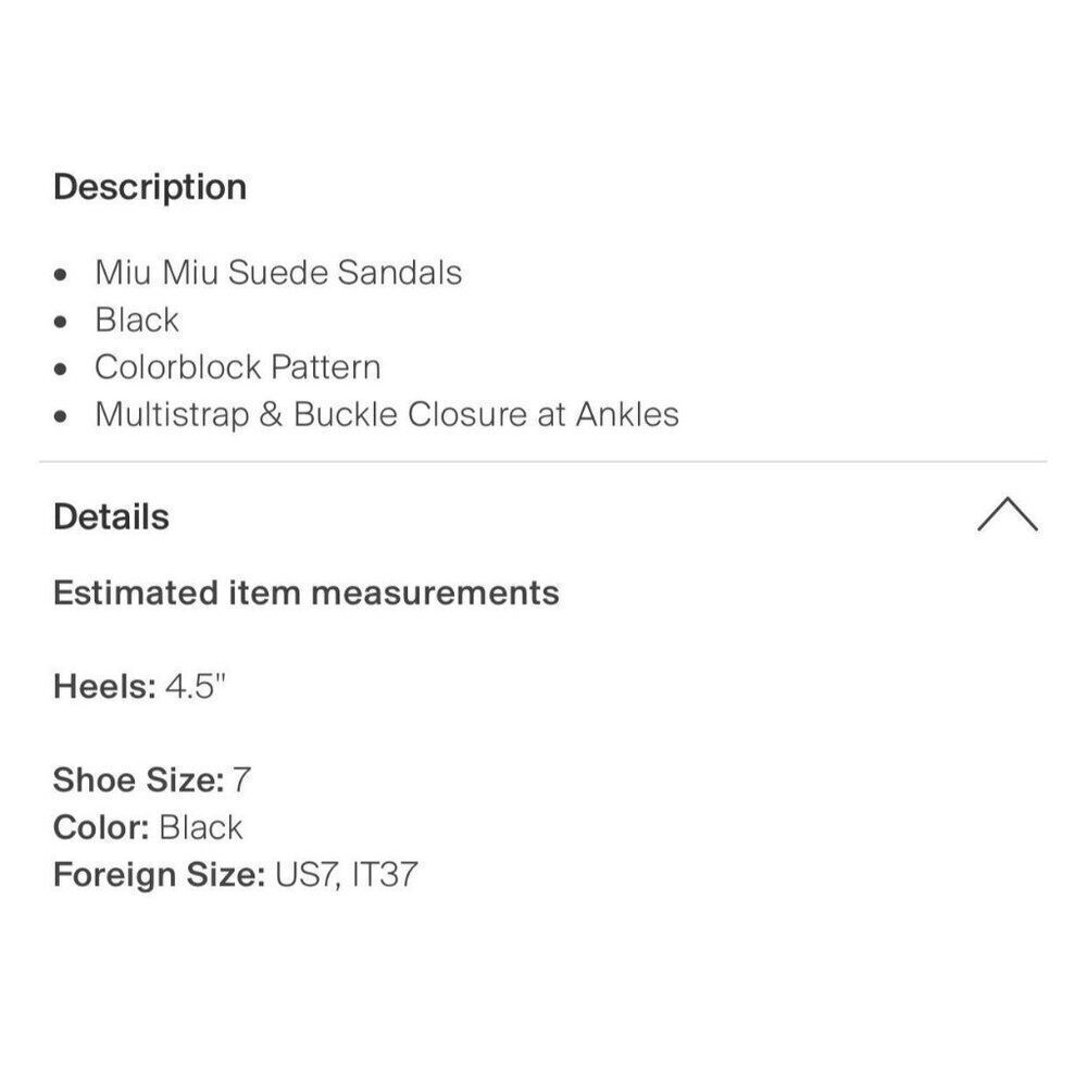 Miu Miu Authentic Black White Color Block Marble … - image 6